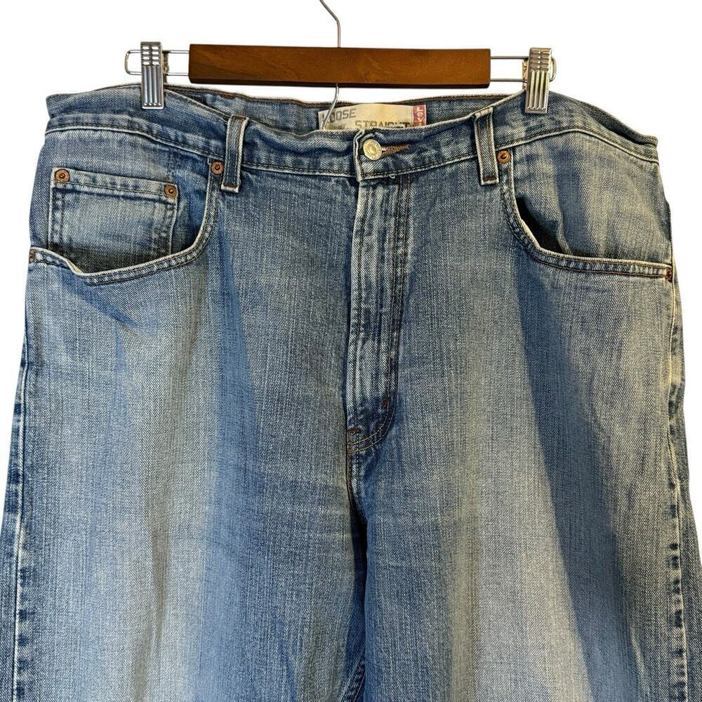Levi’s 569 Loose Straight Jeans Men’s 38x34 Y2K Vintage Denim - Picture 3 of 13